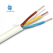 flat round twist wire NMD 10/2 AWG PVC insulated cable